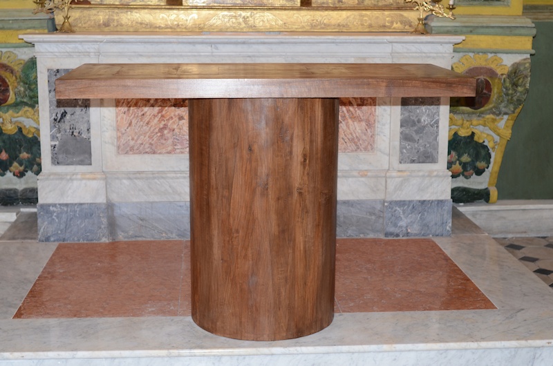 The altar