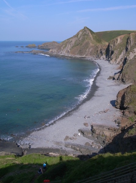 Just south of Hartland Quay
