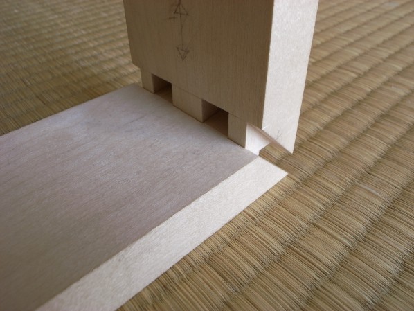 Secret-miter dovetail